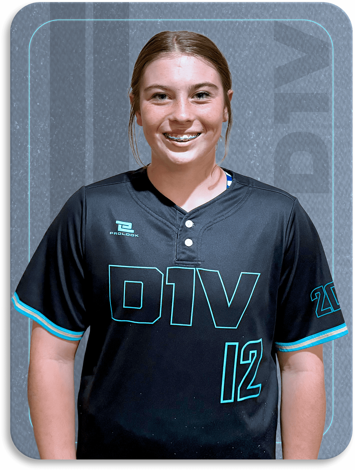 Addison Davis, Class of 2028 catcher for D1Vision, is one of Pearl River Central High School’s up-and-coming standouts.